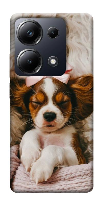 Чохол itsPrint Sleepy spaniel для Xiaomi Redmi 13 4G / Poco M6 4G, песики, купити оптом з доставкою