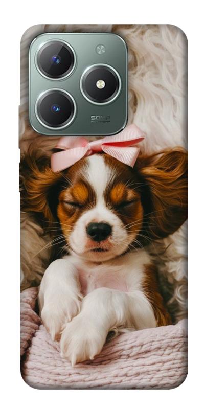 Чохол itsPrint Sleepy spaniel для Realme C61 4G, песики, купити оптом з доставкою
