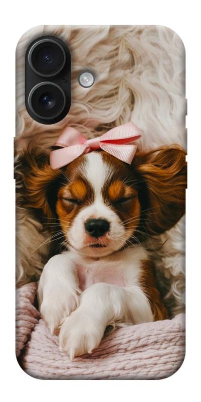 Чехол itsPrint Sleepy spaniel для Apple iPhone 17 (6.3"), песики, купить оптом с доставкой