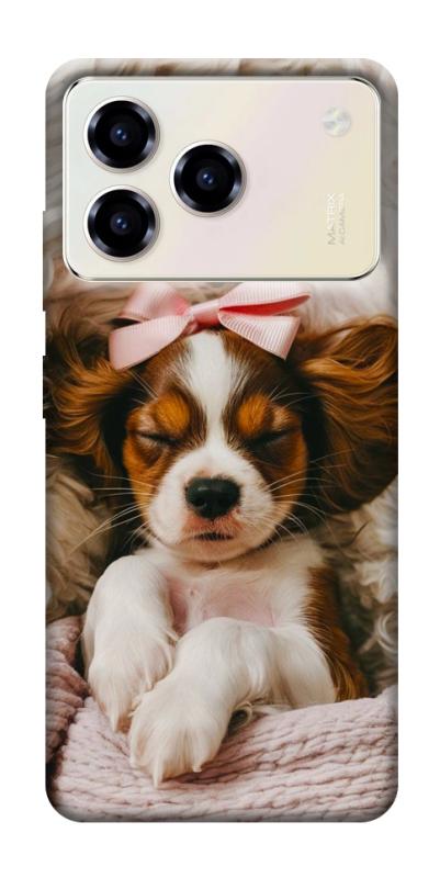 Чехол itsPrint Sleepy spaniel для ZTE Blade A76, песики, купить оптом с доставкой
