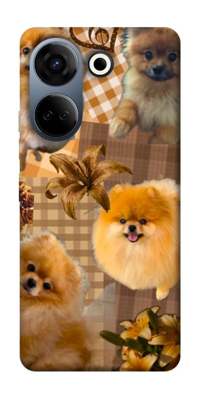 Чохол itsPrint Spitz aethtetic для TECNO Camon 20 Pro (CK7n), песики, купити оптом з доставкою