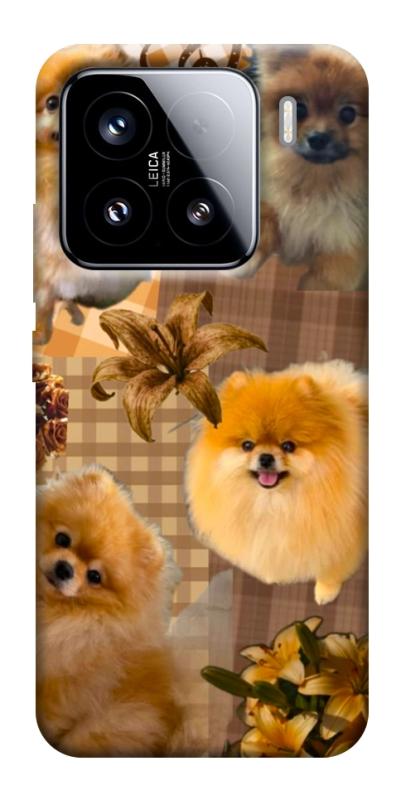 Чехол itsPrint Spitz aethtetic для Xiaomi 15, песики, купить оптом с доставкой