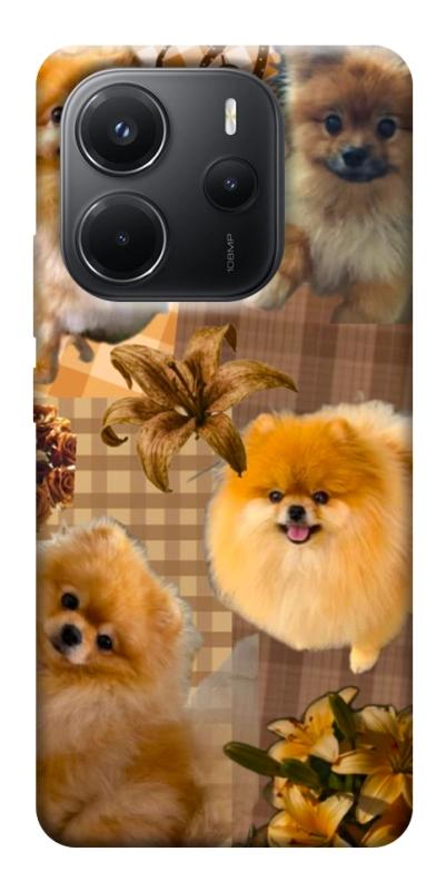 Чехол itsPrint Spitz aethtetic для Xiaomi Redmi Note 14 4G (Europe version), песики, купить оптом с доставкой