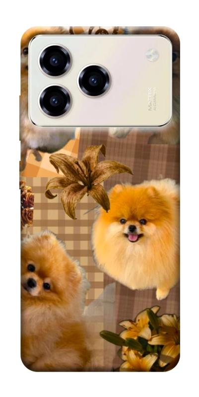 Чехол itsPrint Spitz aethtetic для ZTE Blade A76, песики, купить оптом с доставкой