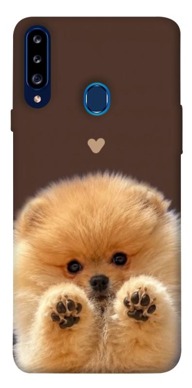 Чехол itsPrint Spitz on the screen для Samsung Galaxy A20s, песики, купить оптом с доставкой