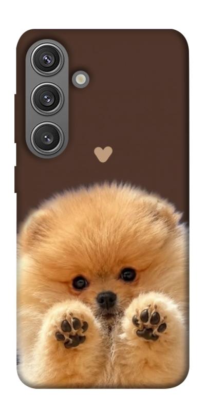 Чехол itsPrint Spitz on the screen для Samsung Galaxy S24, песики, купить оптом с доставкой