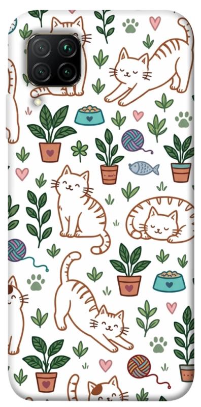 Чохол itsPrint Cats pattern для Huawei P40 Lite, паттерн, купити оптом з доставкою