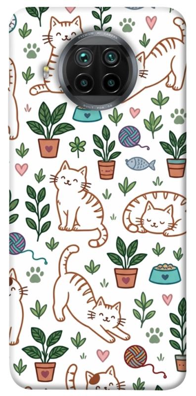 Чохол itsPrint Cats pattern для Xiaomi Mi 10T Lite / Redmi Note 9 Pro 5G, паттерн, купити оптом з доставкою