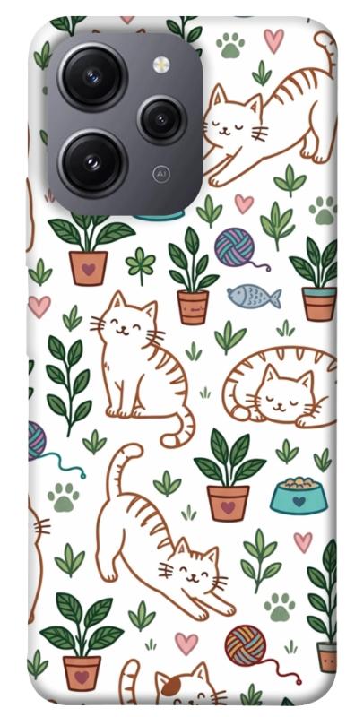 Чохол itsPrint Cats pattern для Xiaomi Redmi 12, паттерн, купити оптом з доставкою