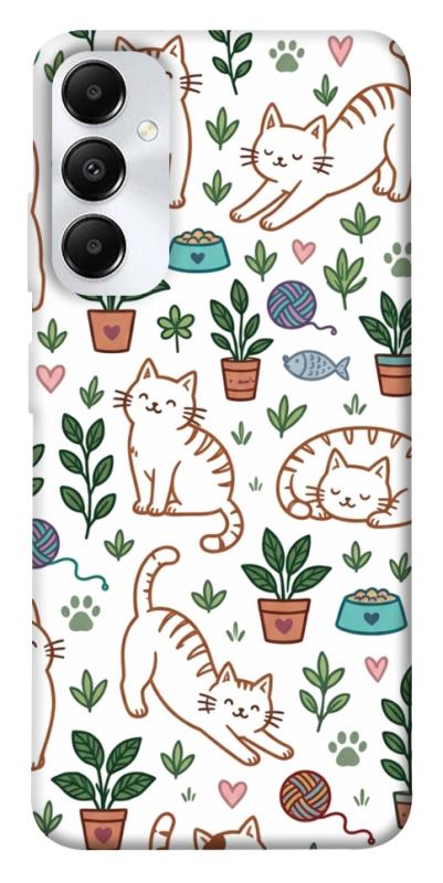 Чехол itsPrint Cats pattern для Samsung Galaxy A05s, паттерн, купить оптом с доставкой