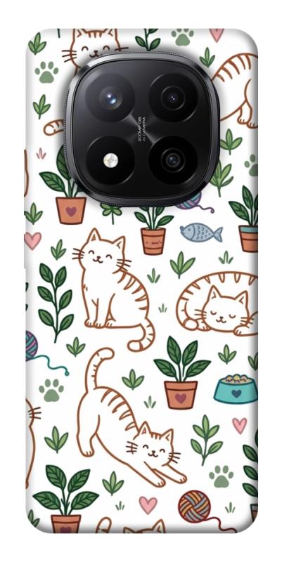 Чехол itsPrint Cats pattern для Xiaomi Redmi Note 14 Pro+ 5G, паттерн, купить оптом с доставкой