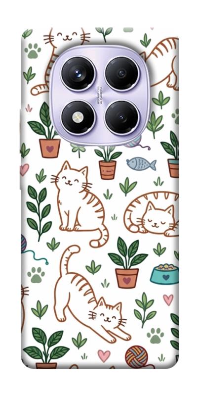 Чехол itsPrint Cats pattern для Xiaomi Poco X7, паттерн, купить оптом с доставкой