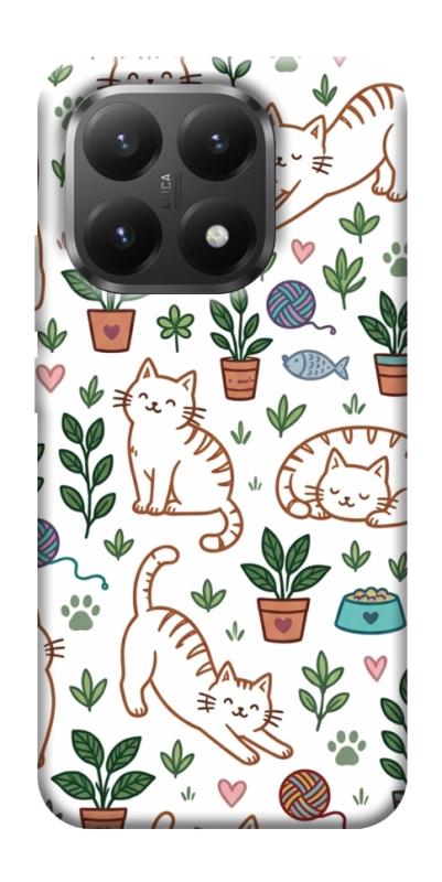 Чехол itsPrint Cats pattern для Xiaomi 15T, паттерн, купить оптом с доставкой