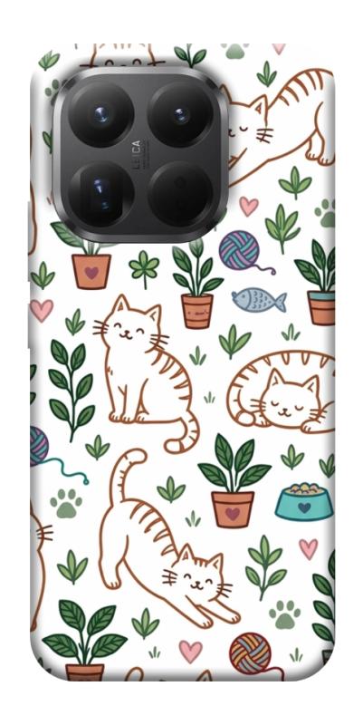 Чехол itsPrint Cats pattern для Xiaomi 15T Pro, паттерн, купить оптом с доставкой