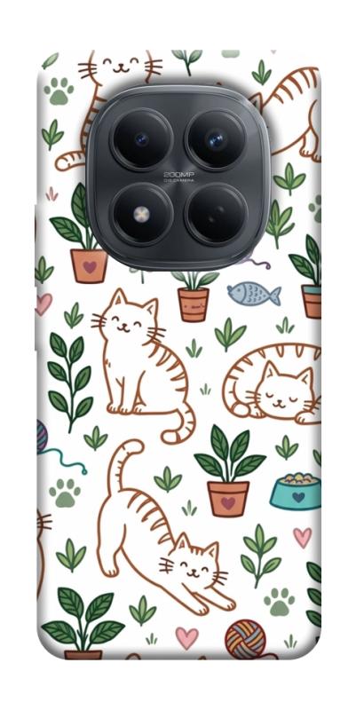 Чохол itsPrint Cats pattern для Xiaomi Redmi Note 15 Pro 4G, паттерн, купити оптом з доставкою