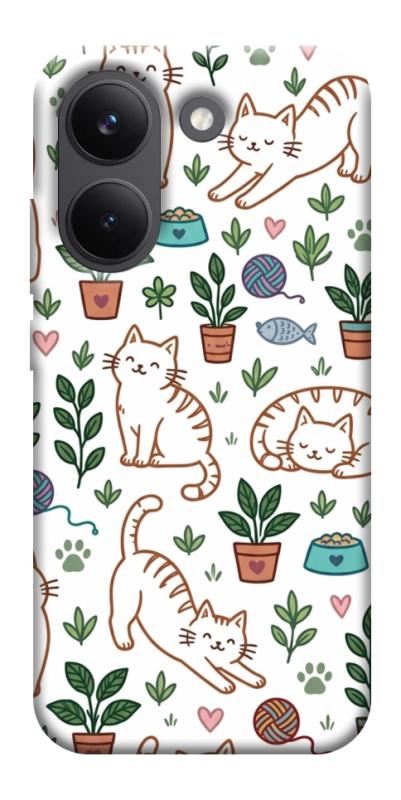 Чохол itsPrint Cats pattern для Xiaomi Poco X8 Pro, паттерн, купити оптом з доставкою