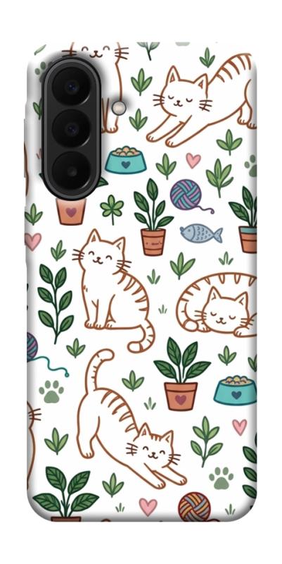 Чохол itsPrint Cats pattern для Samsung Galaxy A27, паттерн, купити оптом з доставкою