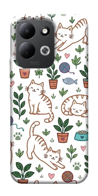 Чехол itsPrint Cats pattern для Xiaomi Redmi 17, паттерн, купить оптом с доставкой