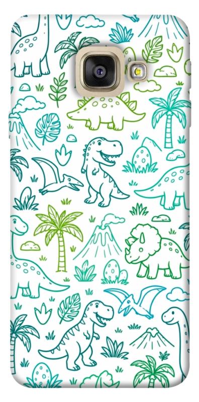 Чохол itsPrint Dino pattern для Samsung A520 Galaxy A5 (2017), песики, купити оптом з доставкою