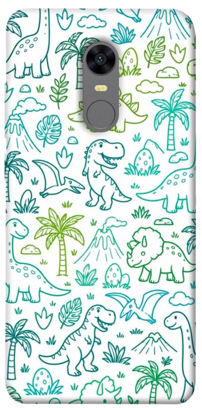Чохол itsPrint Dino pattern для Xiaomi Redmi 5 Plus / Redmi Note 5 (Single Camera), песики, купити оптом з доставкою