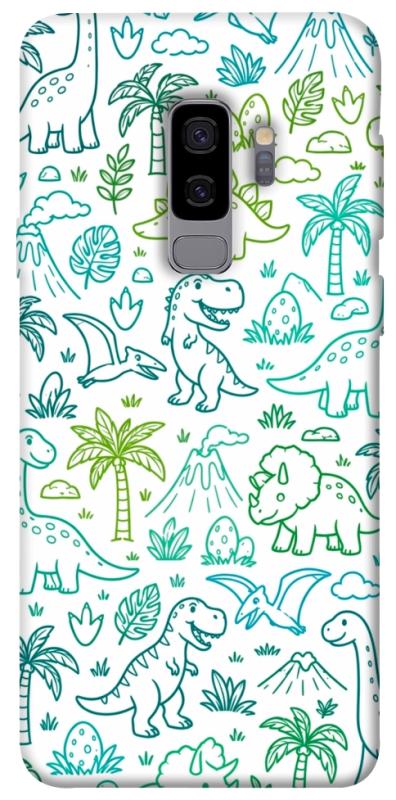Чохол itsPrint Dino pattern для Samsung Galaxy S9+, песики, купити оптом з доставкою