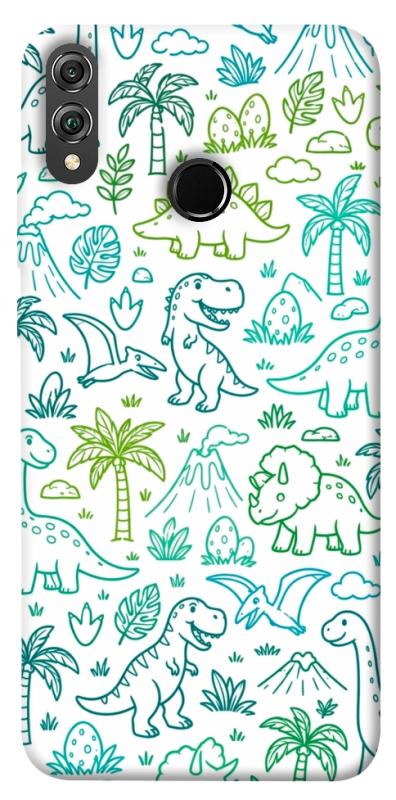 Чохол itsPrint Dino pattern для Huawei Honor 8X, песики, купити оптом з доставкою