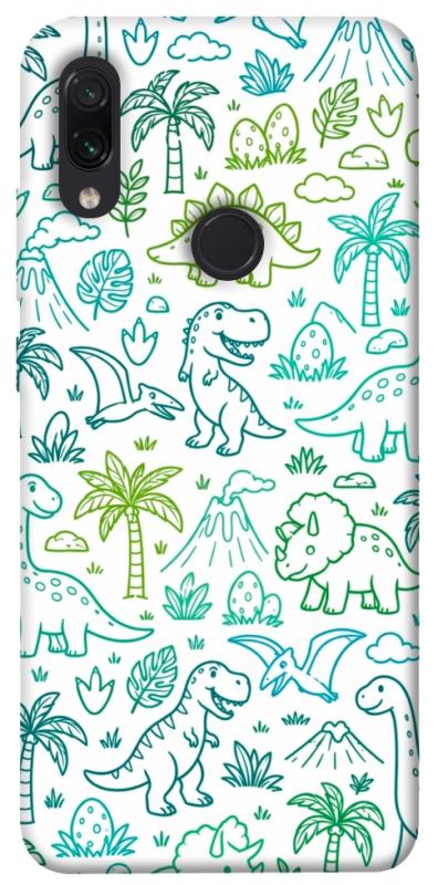 Чохол itsPrint Dino pattern для Xiaomi Redmi Note 7 / Note 7 Pro / Note 7s, песики, купити оптом з доставкою
