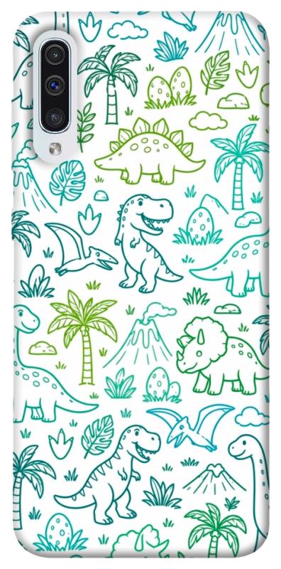 Чохол itsPrint Dino pattern для Samsung Galaxy A50 (A505F) / A50s / A30s, песики, купити оптом з доставкою