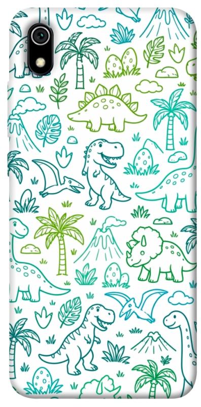 Чохол itsPrint Dino pattern для Xiaomi Redmi 7A, песики, купити оптом з доставкою