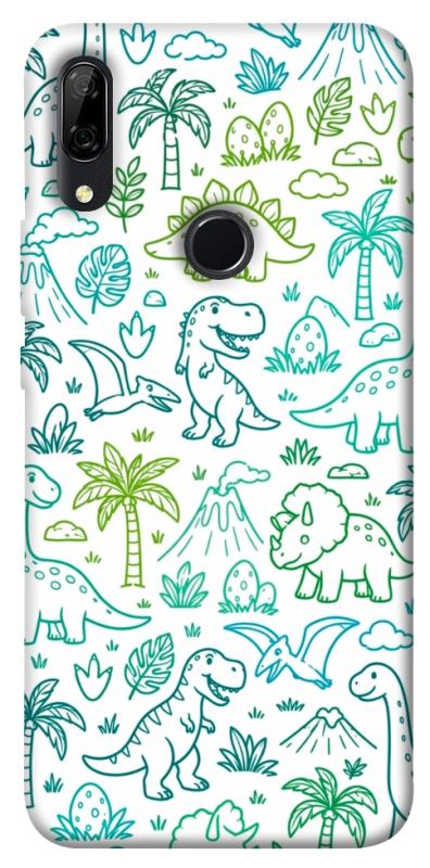 Чехол itsPrint Dino pattern для Huawei P Smart Z, песики, купить оптом с доставкой