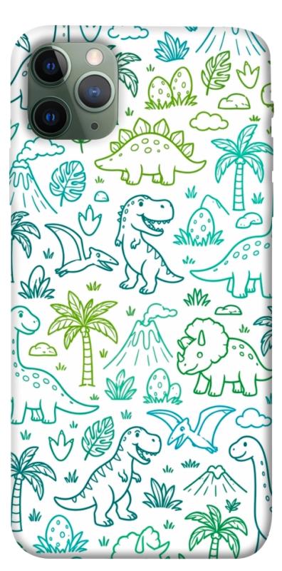 Чехол itsPrint Dino pattern для Apple iPhone 11 Pro Max (6.5"), песики, купить оптом с доставкой