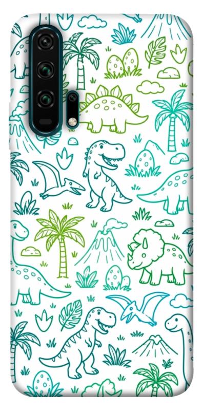 Чохол itsPrint Dino pattern для Huawei Honor 20 Pro, песики, купити оптом з доставкою