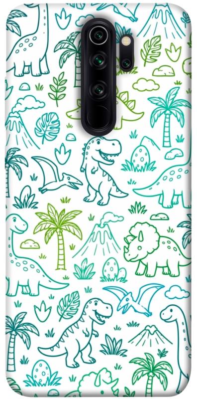 Чохол itsPrint Dino pattern для Xiaomi Redmi Note 8 Pro, песики, купити оптом з доставкою