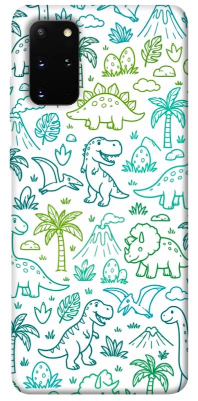 Чохол itsPrint Dino pattern для Samsung Galaxy S20+, песики, купити оптом з доставкою