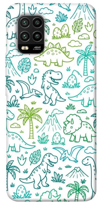 Чехол itsPrint Dino pattern для Xiaomi Mi 10 Lite, песики, купить оптом с доставкой