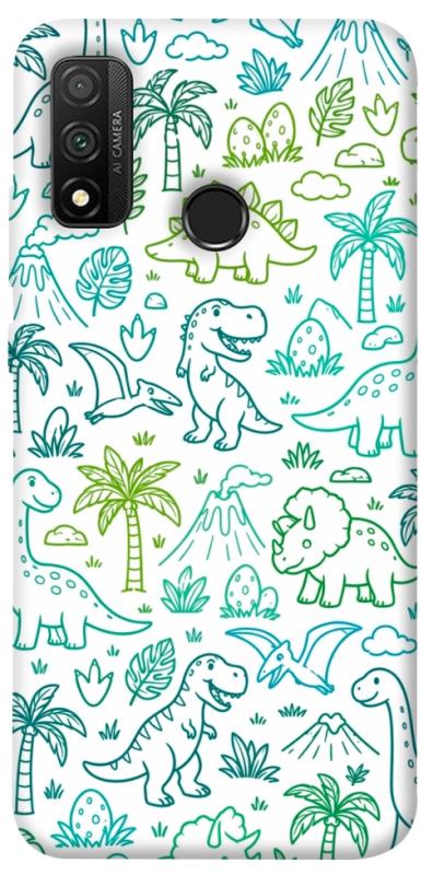 Чохол itsPrint Dino pattern для Huawei P Smart (2020), песики, купити оптом з доставкою