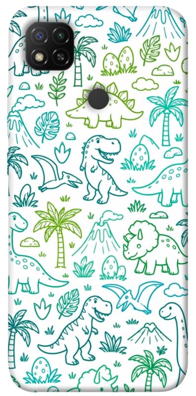 Чохол itsPrint Dino pattern для Xiaomi Redmi 9C, песики, купити оптом з доставкою
