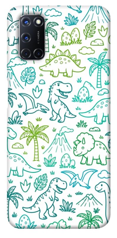 Чохол itsPrint Dino pattern для Oppo A52 / A72 / A92, песики, купити оптом з доставкою