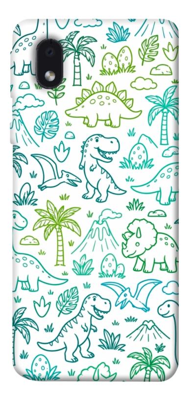 Чохол itsPrint Dino pattern для Samsung Galaxy M01 Core / A01 Core, песики, купити оптом з доставкою