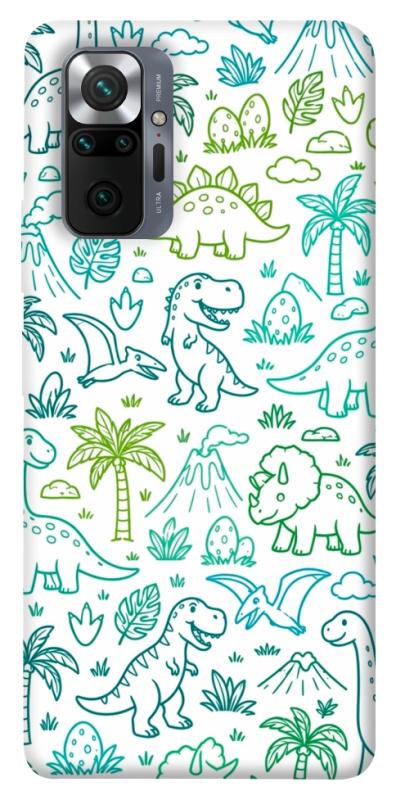 Чохол itsPrint Dino pattern для Xiaomi Redmi Note 10 Pro, песики, купити оптом з доставкою