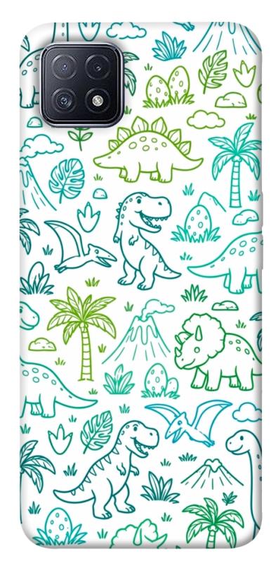Чохол itsPrint Dino pattern для Oppo A73, песики, купити оптом з доставкою