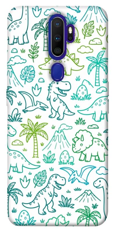 Чохол itsPrint Dino pattern для Oppo A5 (2020) / Oppo A9 (2020), песики, купити оптом з доставкою