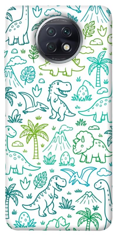 Чохол itsPrint Dino pattern для Xiaomi Redmi Note 9 5G / Note 9T, песики, купити оптом з доставкою