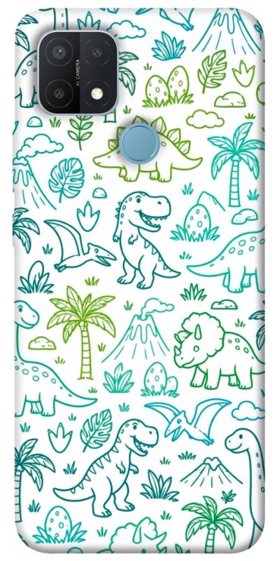 Чохол itsPrint Dino pattern для Oppo A15s / A15, песики, купити оптом з доставкою