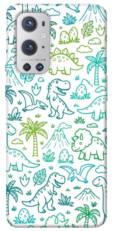 Чехол itsPrint Dino pattern для OnePlus 9 Pro, песики, купить оптом с доставкой