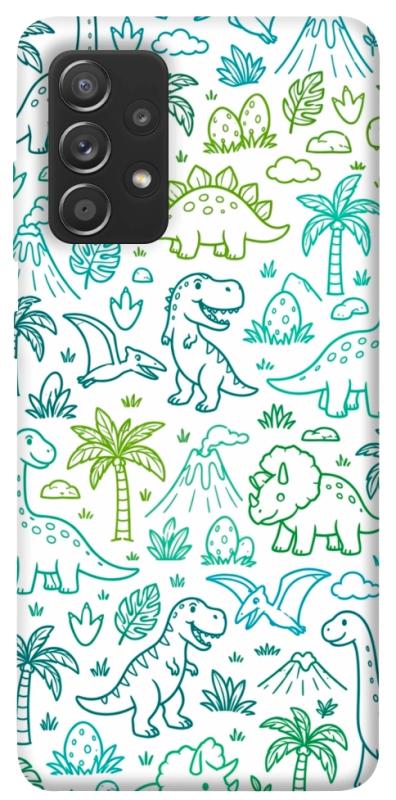 Чохол itsPrint Dino pattern для Samsung Galaxy A72 4G / A72 5G, песики, купити оптом з доставкою
