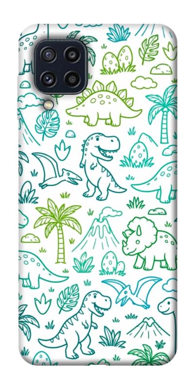 Чохол itsPrint Dino pattern для Samsung Galaxy M32, песики, купити оптом з доставкою
