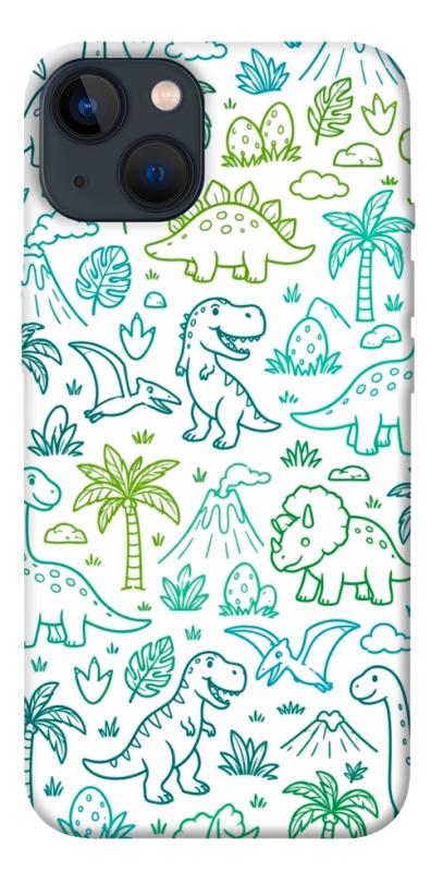 Чохол itsPrint Dino pattern для Apple iPhone 13 (6.1"), песики, купити оптом з доставкою