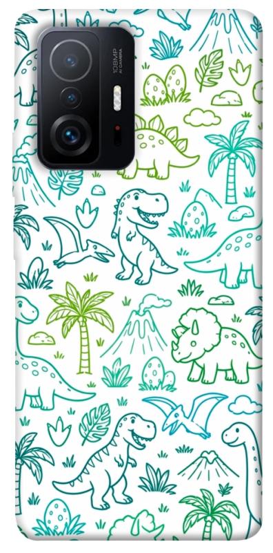 Чехол itsPrint Dino pattern для Xiaomi 11T / 11T Pro, песики, купить оптом с доставкой