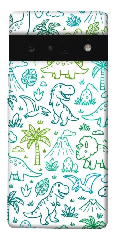 Чехол itsPrint Dino pattern для Google Pixel 6 Pro, песики, купить оптом с доставкой